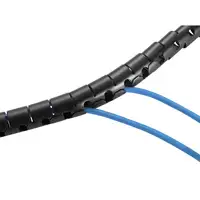 Equip 650868 organizador de cables Escritorio Pasacables Negro