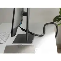 Equip 650868 organizador de cables Escritorio Pasacables Negro