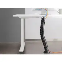 Equip 650861 organizador de cables Escritorio Pasacables Negro 1 pieza(s)