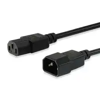 Equip 112101 Negro 3 m C13 acoplador C14 acoplador
