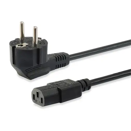 Equip 112121 Negro 3 m Enchufe tipo F C13 acoplador