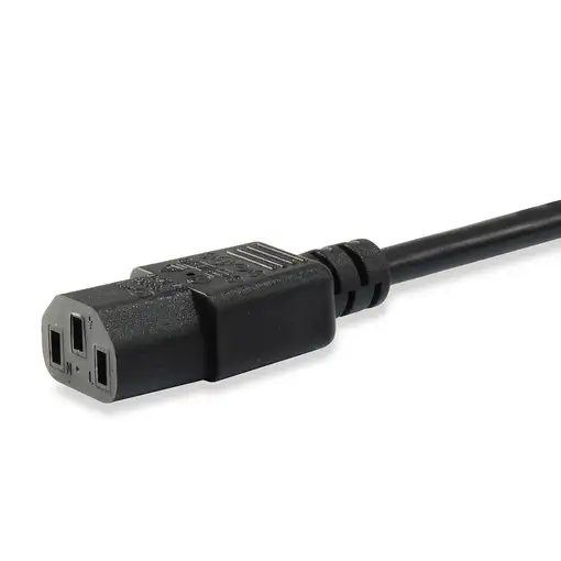 Equip 112121 Negro 3 m Enchufe tipo F C13 acoplador