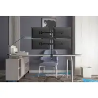 Equip Soporte articulado de sobremesa para monitor cuádruple de 13"-27