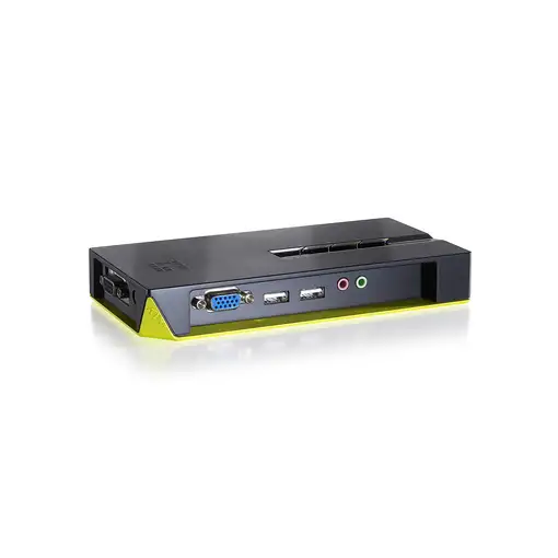 LevelOne Switch KVM de 4 puertos USB con Audio