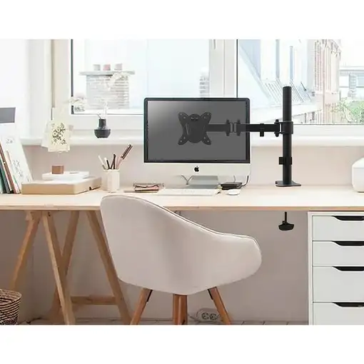 Equip Soporte de escritorio articulado para monitor de 13"-27