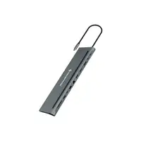 Conceptronic DONN17G base para portátil y replicador de puertos Alámbrico USB 3.2