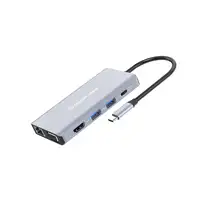 Conceptronic DONN20G Alámbrico USB 3.2 Gen 1 (3.1 Gen 1) Type-C Gris