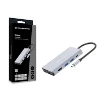 Conceptronic DONN20G Alámbrico USB 3.2 Gen 1 (3.1 Gen 1) Type-C Gris