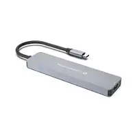 Conceptronic DONN28G base para portátil y replicador de puertos Alámbrico USB 3.2