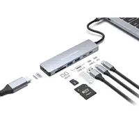 Conceptronic DONN28G base para portátil y replicador de puertos Alámbrico USB 3.2