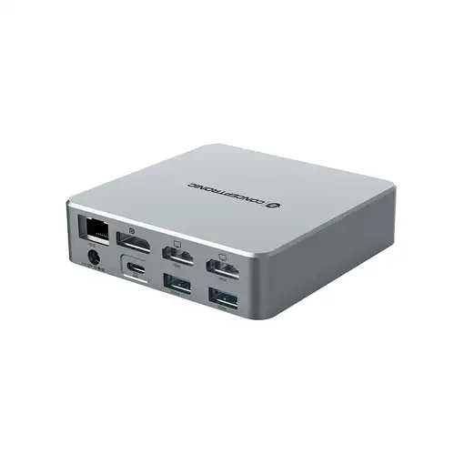 Conceptronic DONN25G base para portátil y replicador de puertos Alámbrico USB 3.2