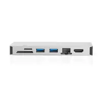 Digitus Estación de conexión multipuerto USB Type C™, 8 puertos