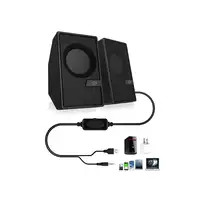 Conceptronic BJORN02B altavoz De 2 vías Negro Inalámbrico y alámbrico 6 W