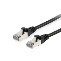 Equip 606108 cable de red Negro 10 m Cat6a S/FTP (S-STP)