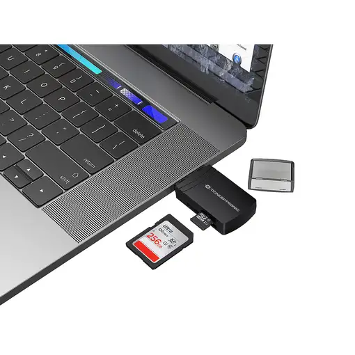 Conceptronic BIAN06B lector de tarjeta USB 3.2 Gen 1 (3.1 Gen 1) Type-A Negro