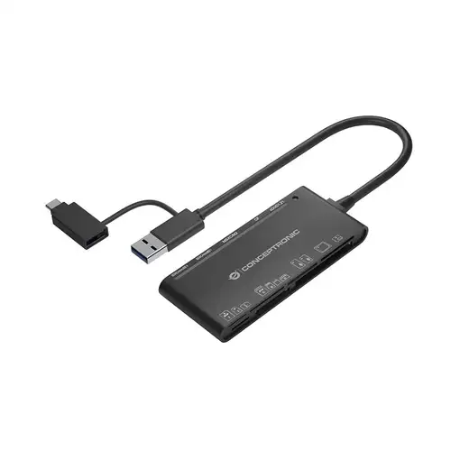 Conceptronic StreamVault BIAN03B lector de tarjeta USB 3.2 Gen 1 (3.1 Gen 1) Type-