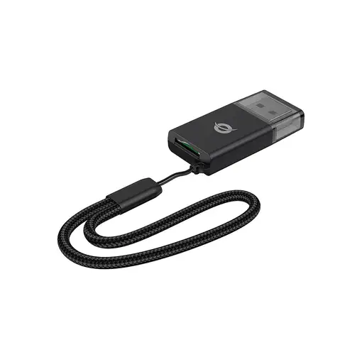 Conceptronic BIAN07B lector de tarjeta USB 3.2 Gen 1 (3.1 Gen 1) Type-A Negro