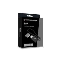 Conceptronic BIAN07B lector de tarjeta USB 3.2 Gen 1 (3.1 Gen 1) Type-A Negro