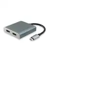 Equip 133464 Adaptador gráfico USB 4096 x 2160 Pixeles Gris