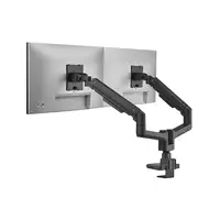 Equip Soporte de sobremesa para monitores dobles de 17«-35», negro