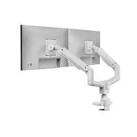 Equip Soporte de escritorio para monitor doble de 17«-35», blanco