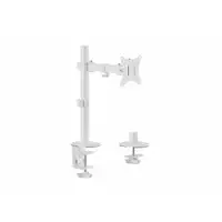 Equip Soporte de escritorio articulado para monitor de 17«-32», blanco