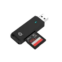 Conceptronic BIAN02B lector de tarjeta USB 3.2 Gen 1 (3.1 Gen 1) Type-A Negro