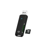 Conceptronic BIAN02B lector de tarjeta USB 3.2 Gen 1 (3.1 Gen 1) Type-A Negro