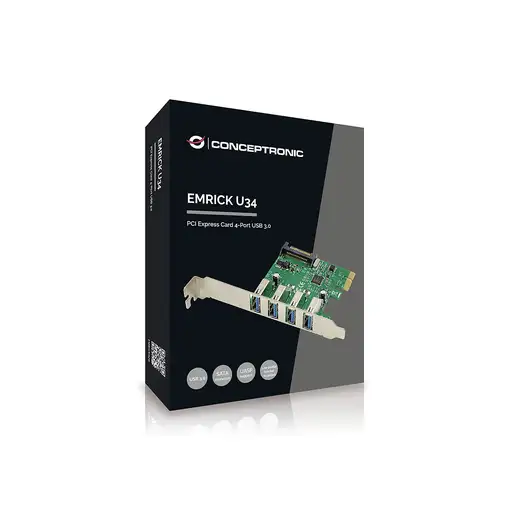 Conceptronic EMRICK02G tarjeta y adaptador de interfaz Interno USB 3.2 Gen 1 (3.1