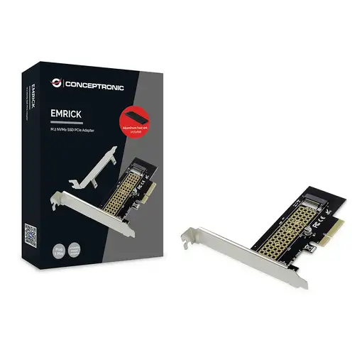 Conceptronic EMRICK05BS tarjeta y adaptador de interfaz Interno M.2