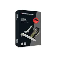 Conceptronic EMRICK05BS tarjeta y adaptador de interfaz Interno M.2
