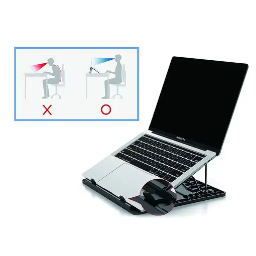 Conceptronic ERGO Laptop Cooling Stand Soporte para ordenador portátil Negro 39,6