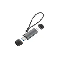 Conceptronic BIAN05G lector de tarjeta USB 3.2 Gen 1 (3.1 Gen 1) Type-A/Type-C Gri