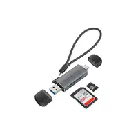 Conceptronic BIAN05G lector de tarjeta USB 3.2 Gen 1 (3.1 Gen 1) Type-A/Type-C Gri