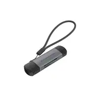 Conceptronic BIAN05G lector de tarjeta USB 3.2 Gen 1 (3.1 Gen 1) Type-A/Type-C Gri