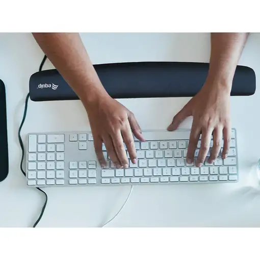 Equip Keyboard Wrist Rest descansa muñecas Espuma de memoria Negro
