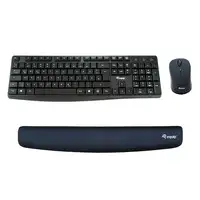 Equip Keyboard Wrist Rest descansa muñecas Espuma de memoria Negro