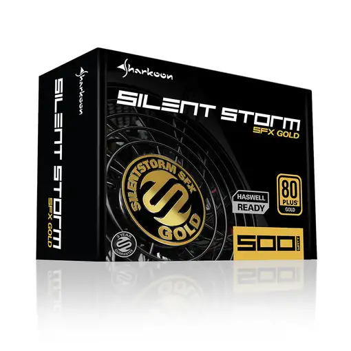 Sharkoon SilentStorm SFX Gold unidad de fuente de alimentación 500 W 20+4 pin ATX