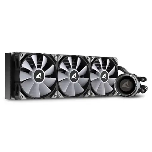 Sharkoon S90 RGB Carcasa del ordenador, Procesador Sistema de refrigeración líquid