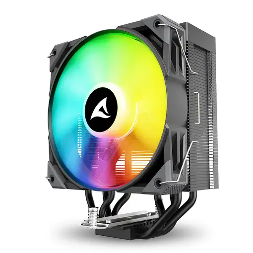 Sharkoon A40 RGB Procesador Refrigerador de aire 12 cm Negro 1 pieza(s)