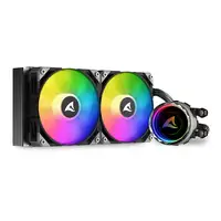 Sharkoon S80 RGB Carcasa del ordenador, Procesador Sistema de refrigeración líquid