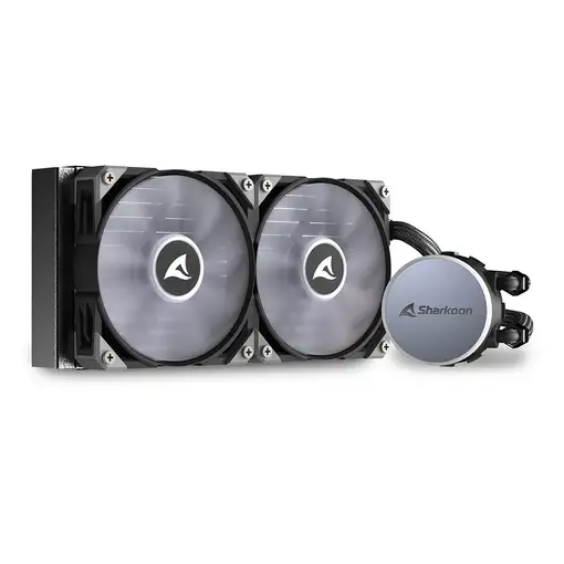 Sharkoon S70 rgb Carcasa del ordenador, Procesador Sistema de refrigeración líquid