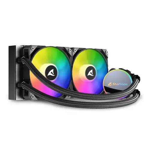 Sharkoon S70 rgb Carcasa del ordenador, Procesador Sistema de refrigeración líquid