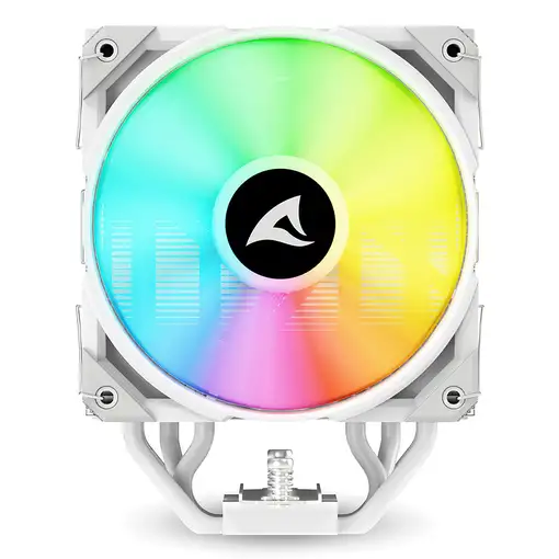 Sharkoon A50 RGB Procesador Refrigerador de aire 12 cm Blanco 1 pieza(s)