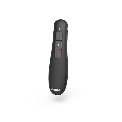 Hama | Puntero inalámbrico "X Pointer", puntero láser de color rojo, con control d