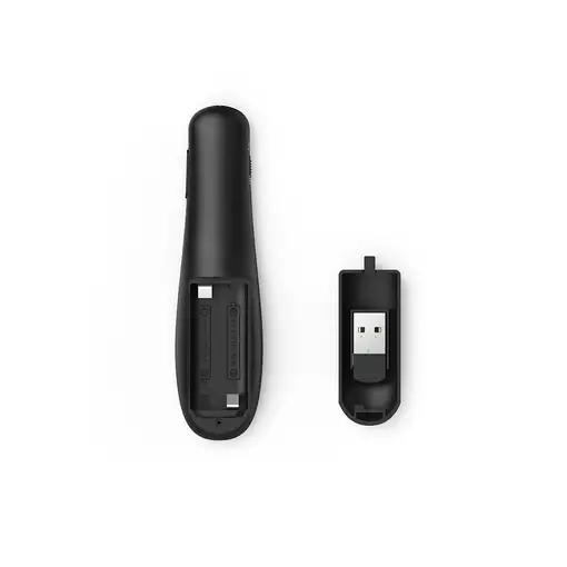 Hama | Puntero inalámbrico "X Pointer", puntero láser de color rojo, con control d