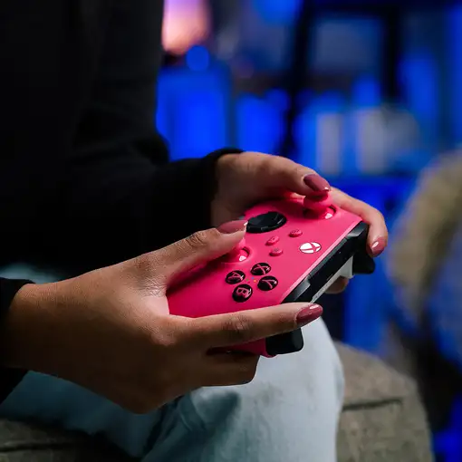 Microsoft Xbox Wireless Controller Rosa, Blanco Bluetooth Gamepad Analógico/Digita