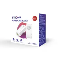 Strong Powerline 600 Duo 600 Mbit/s Ethernet Blanco 2 pieza(s)