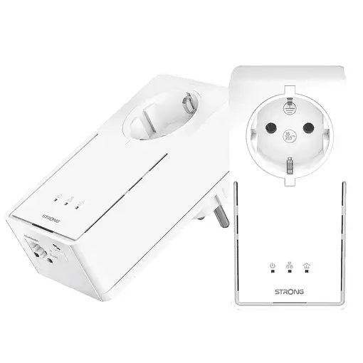 Strong Powerline 2000 KIT 2000 Mbit/s Ethernet Blanco 2 pieza(s)
