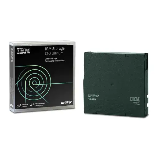 IBM 02XW568 Cinta de datos virgen 18 TB LTO